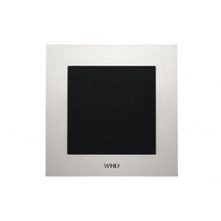 WHD M 240 Designblende - AGBW M240 W - Acrylglas weiß, quadratisch, Gitter weiß