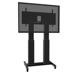 Elektrisch höhenverstellbarer TV Rollständer für 70"-120" Displays