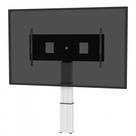 Elektrisch höhenverstellbare Monitor & TV Wandhalterung mit XL Displayaufnahme